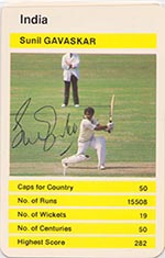 Gavaskar, Sunil