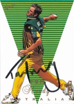 1998/99 Select Cricket Retail Trading Cards Record Breaker RB2:David Boon 