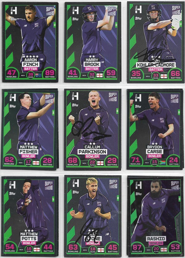 Topps 2021 Cricket Attax The Hundred (226)