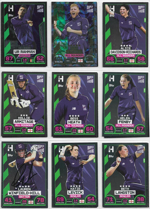 Topps 2021 Cricket Attax The Hundred (226)