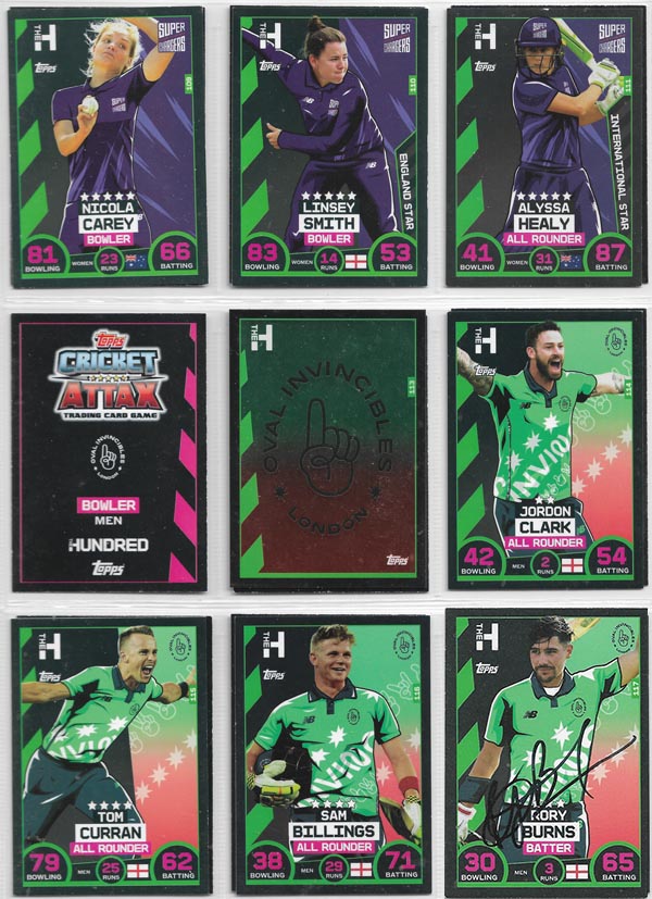 Topps 2021 Cricket Attax The Hundred (226)