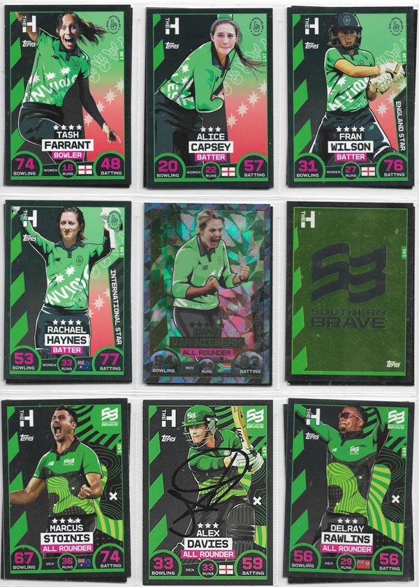 Topps 2021 Cricket Attax The Hundred (226)