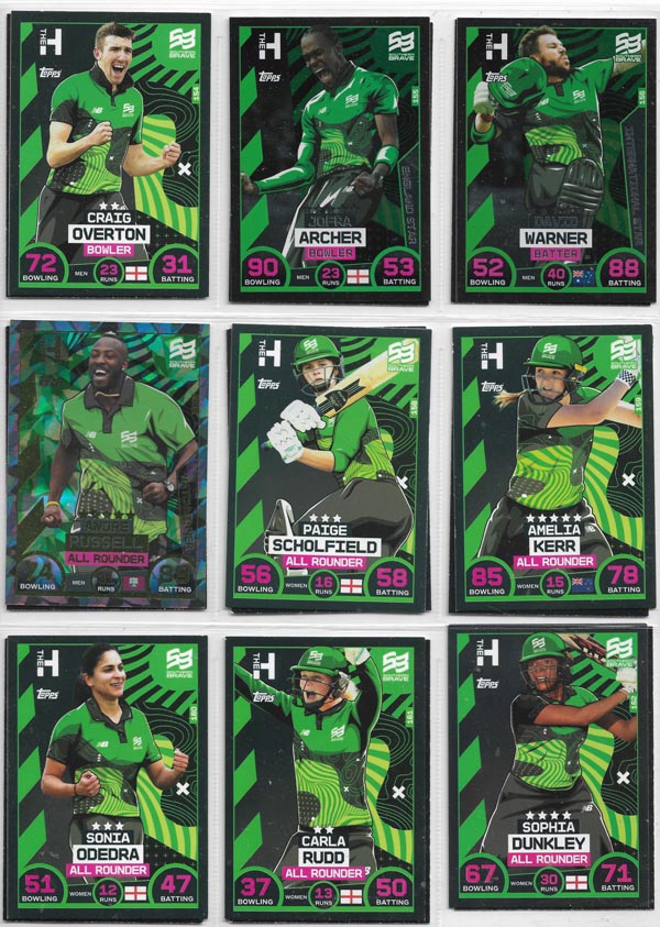 Topps 2021 Cricket Attax The Hundred (226)