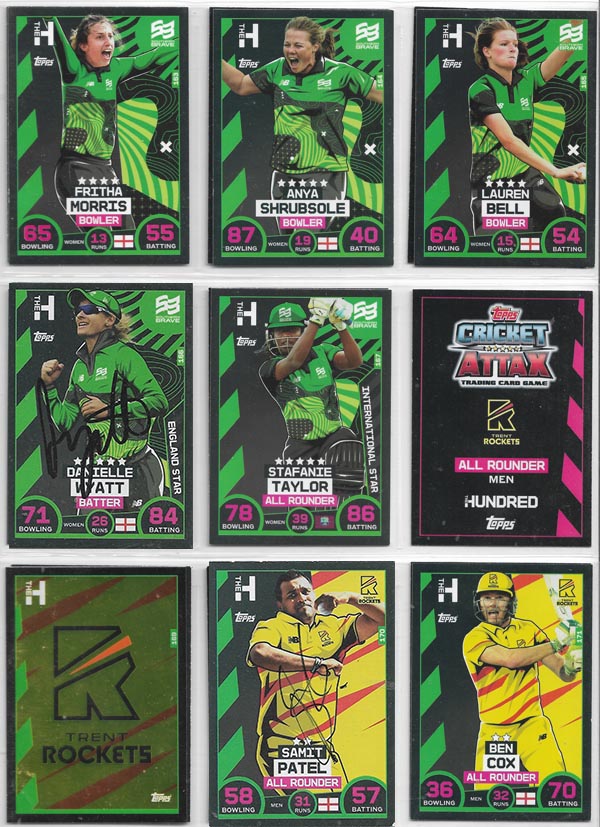 Topps 2021 Cricket Attax The Hundred (226)