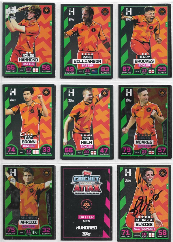 Topps 2021 Cricket Attax The Hundred (226)
