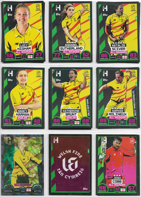 Topps 2021 Cricket Attax The Hundred (226)