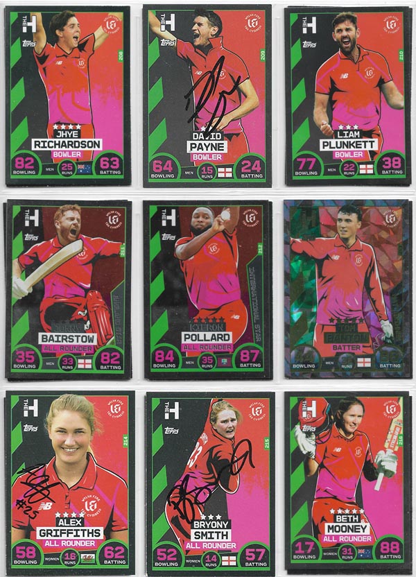 Topps 2021 Cricket Attax The Hundred (226)