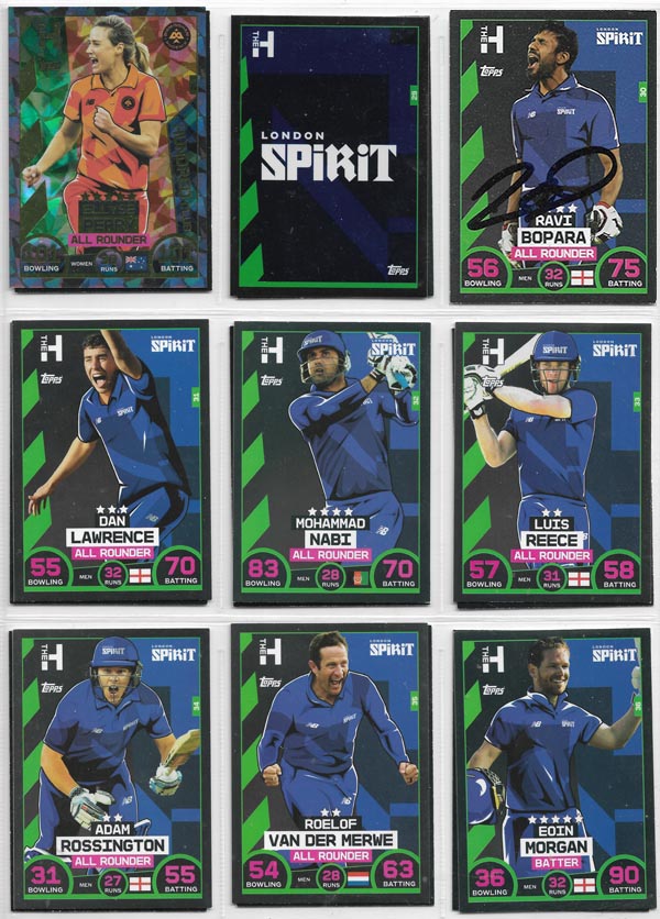 Topps 2021 Cricket Attax The Hundred (226)