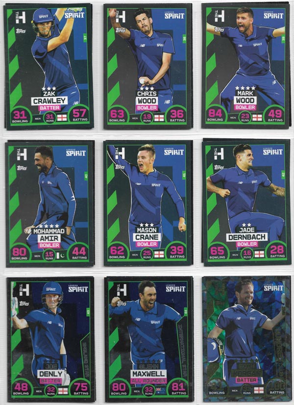 Topps 2021 Cricket Attax The Hundred (226)