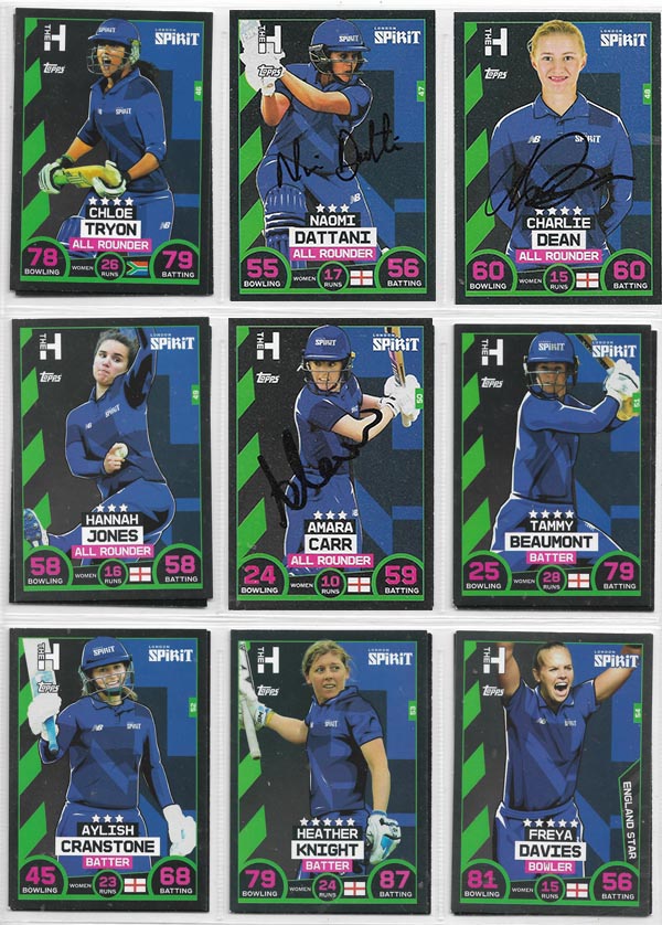 Topps 2021 Cricket Attax The Hundred (226)