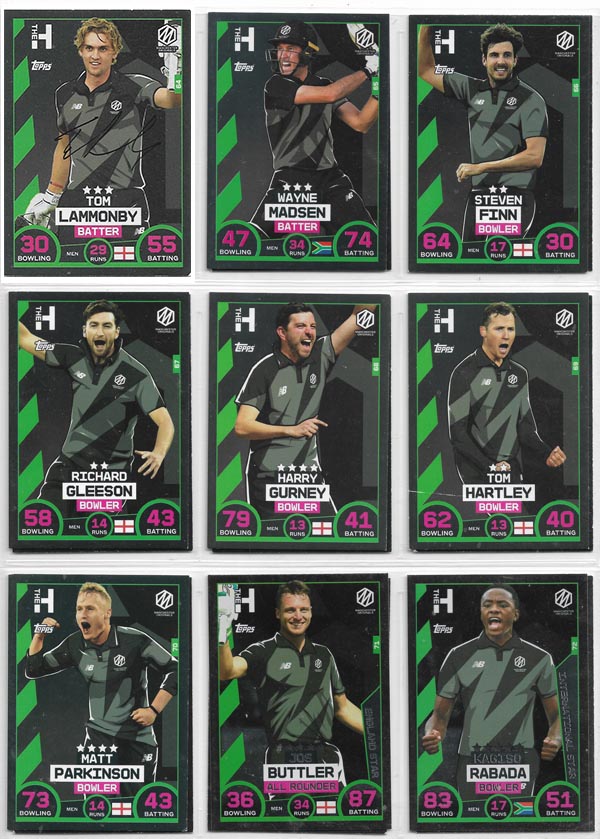 Topps 2021 Cricket Attax The Hundred (226)