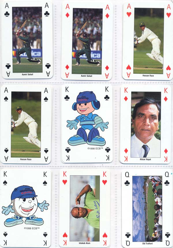 Collectable Cards 1999 World Cup England 