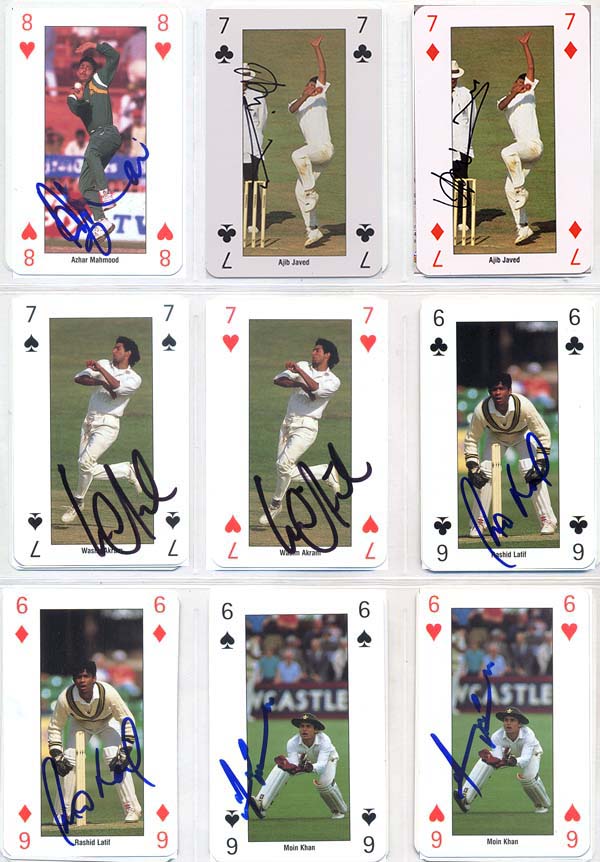 Collectable Cards 1999 World Cup England 
