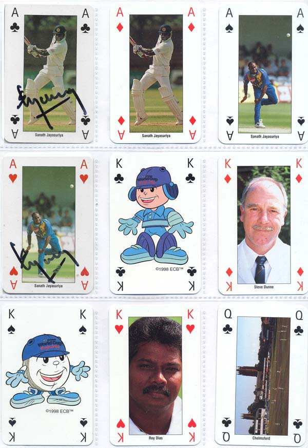 Collectable Cards 1999 World Cup England 
