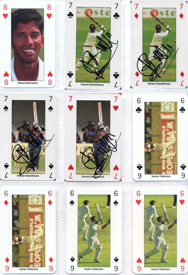 Collectable Cards 1999 World Cup England 
