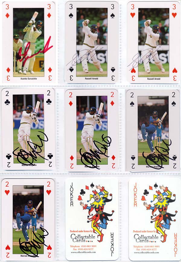 Collectable Cards 1999 World Cup England 