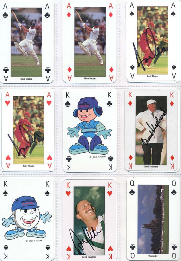 Collectable Cards 1999 World Cup England 