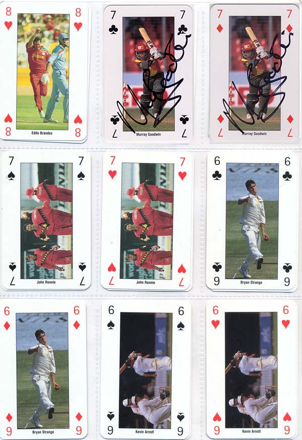 Collectable Cards 1999 World Cup England 