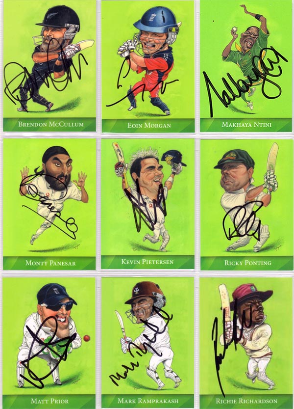 Cow Corner 2013 Cricket Characters Cards John Ireland (51) + Specials