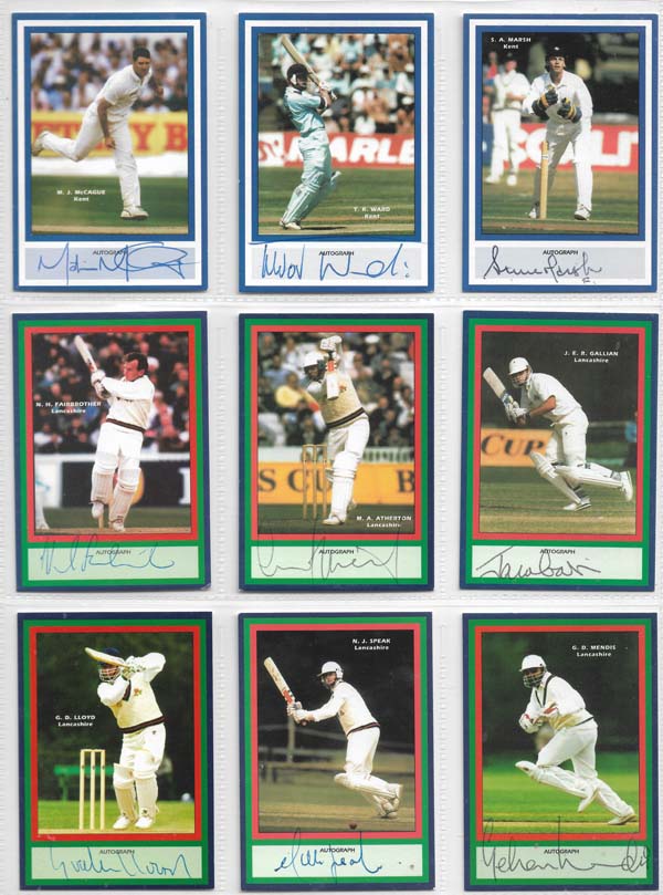 County Print 1993 County Cricketers (216)