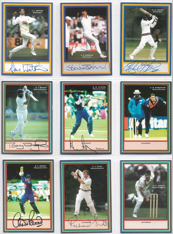 County Print 1993 County Cricketers (216)
