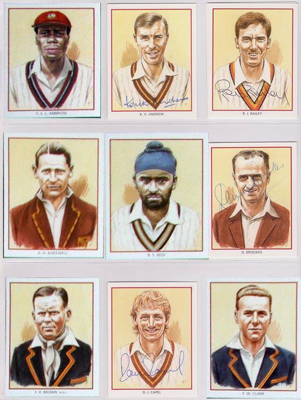 County Print Northamptonshire Test Cricketers (25)