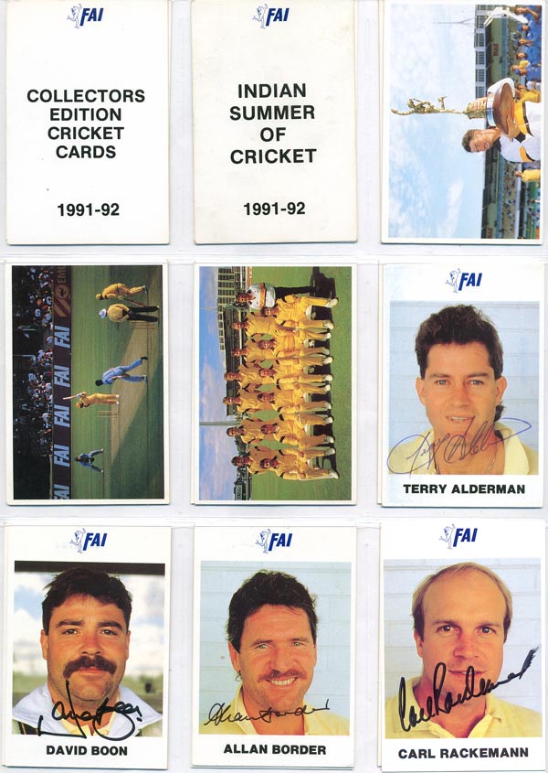 FAI 1991-92 Collectors Edition (21)