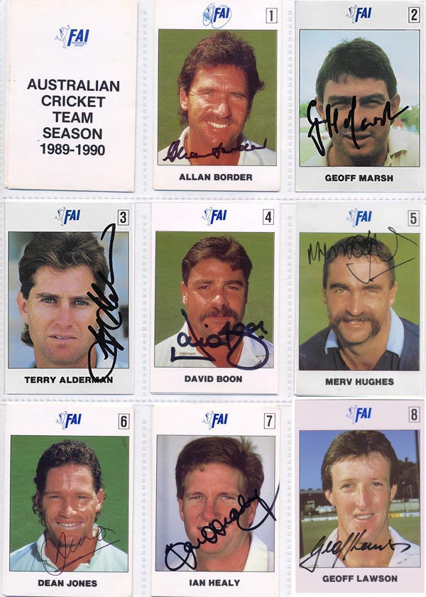 FAI 1989-90 Aus Cricket Team (24)