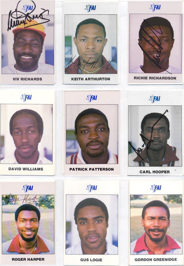 FAI 1989-90 WI/AUS Cricket Teams (35)