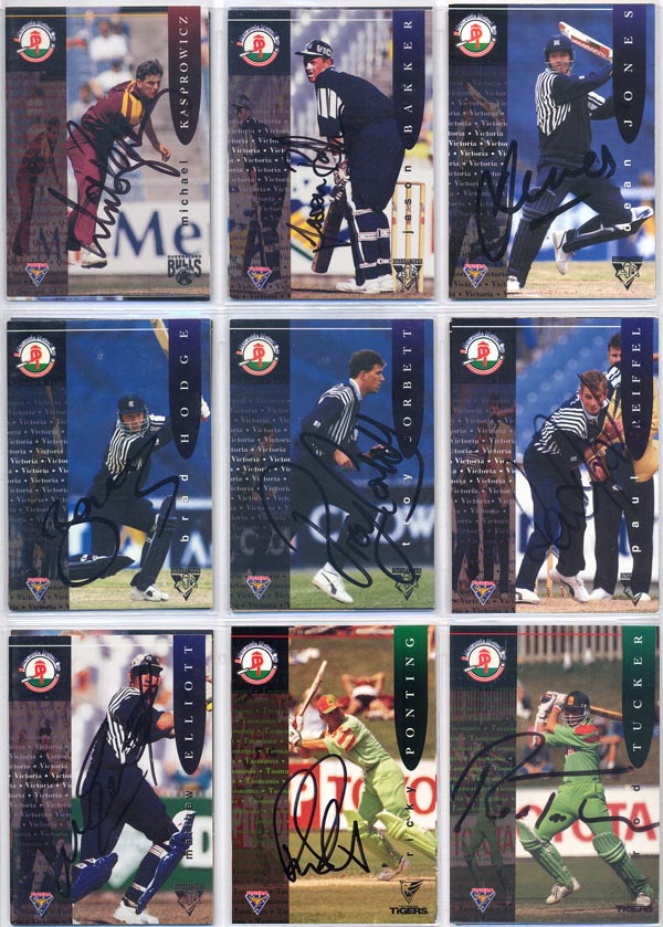 Futera 1995-96 Base (110) + Specials