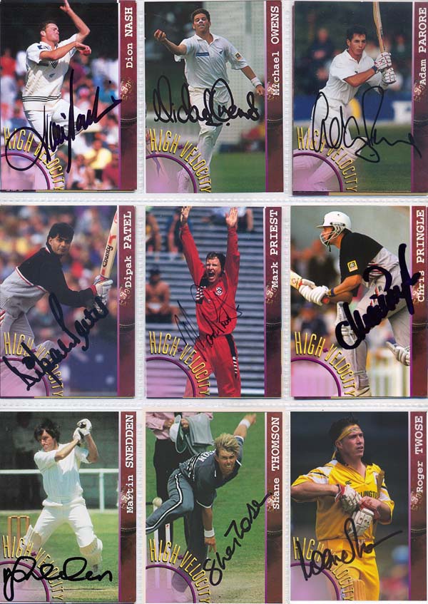 Card Crazy 1995 - High Velocity Base (90) + Specials