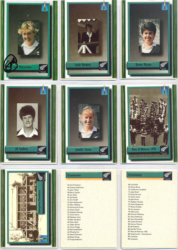 Topp Promotions Co NZ 1995 (90) + Specials