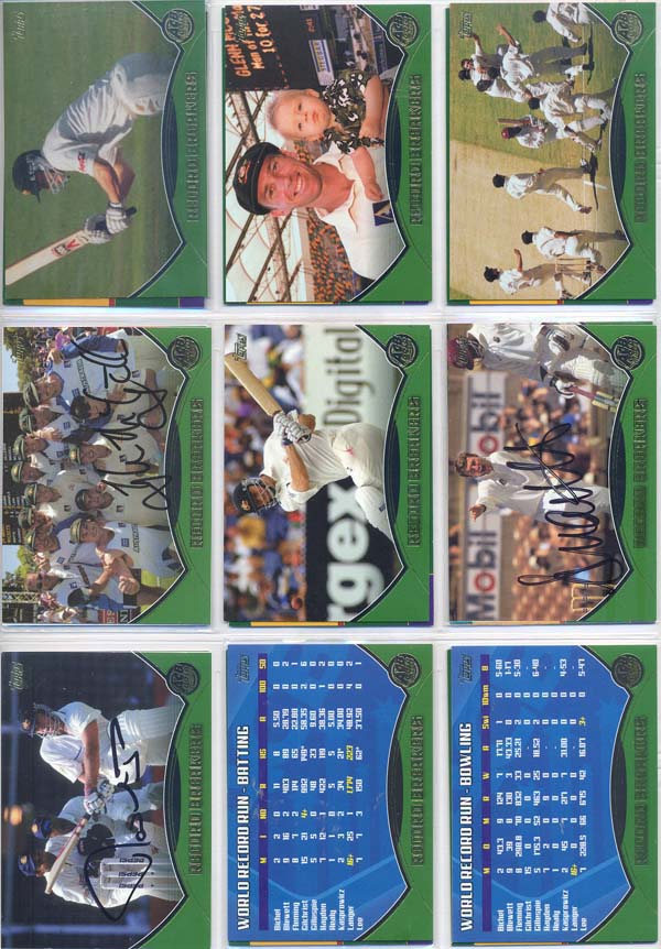 Topps ACB Gold 2001-02 (125) + Specials