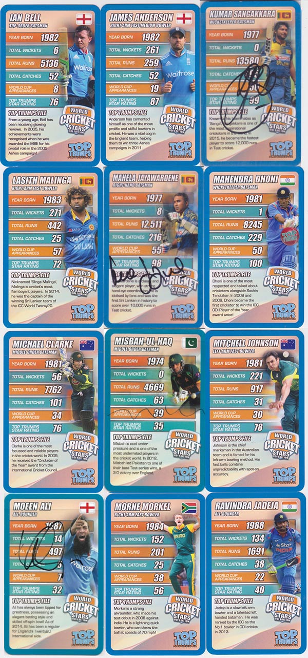 Top Trumps 2015 World Cricket Stars ODI Edition (33)