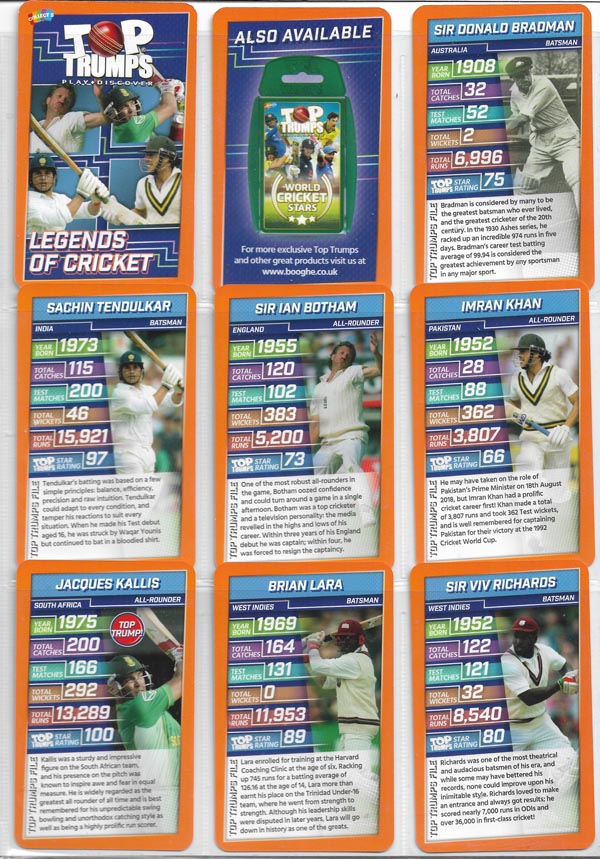 Top Trumps 2020 Legends Of Cricket (33)