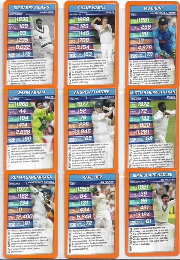 Top Trumps 2020 Legends Of Cricket (33)