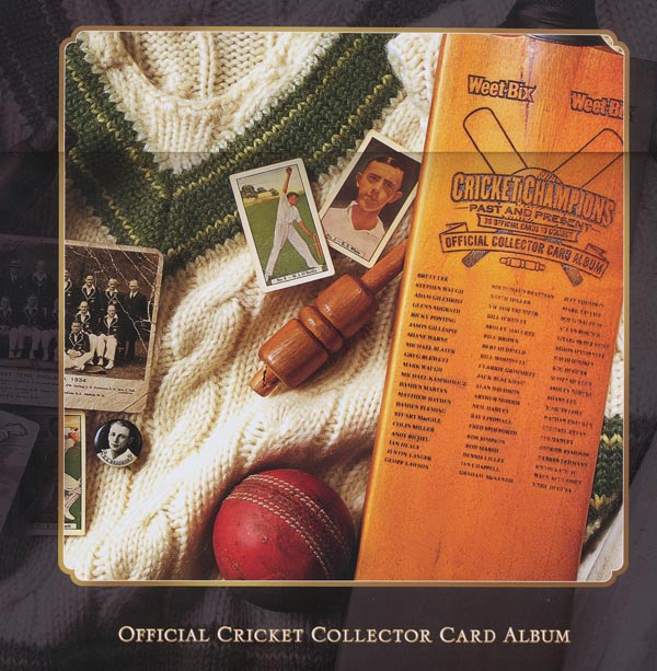 Weetbix 2002 Australian Champion Cricketers Past And Present (30) DS