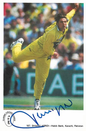 Afridi, Shahid