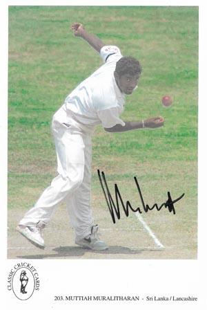 Muralitharan, Muttiah