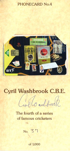 Washbrook, Cyril