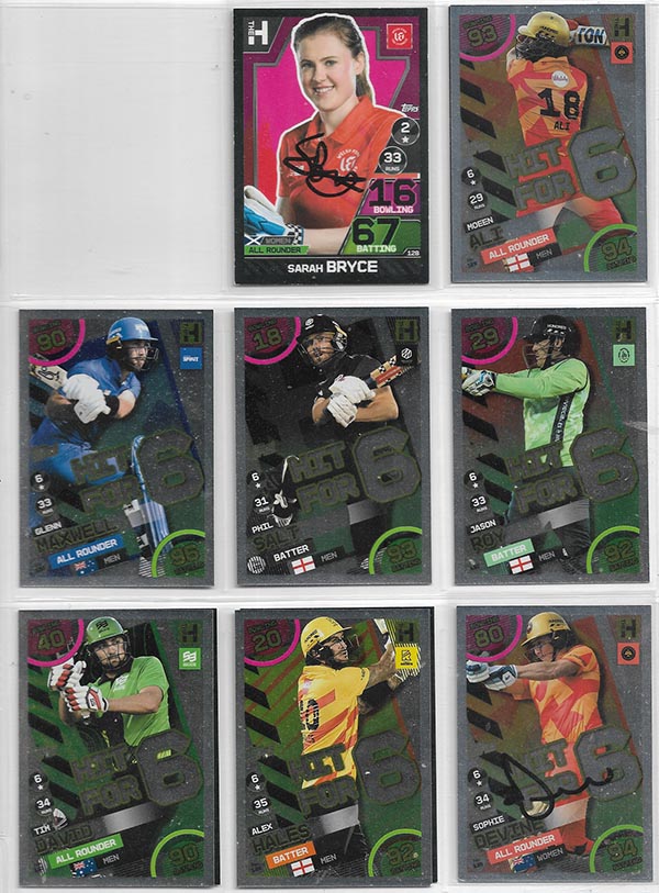 Topps 2023 Cricket Attax The Hundred (160)