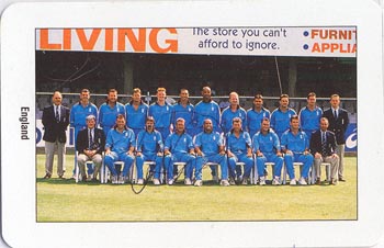Collectable Cards 1999 World Cup England 