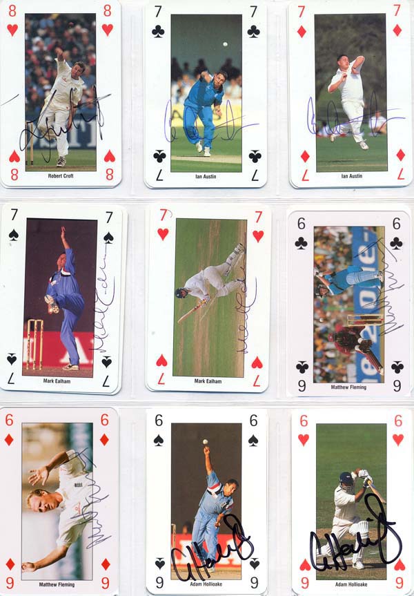 Collectable Cards 1999 World Cup England 