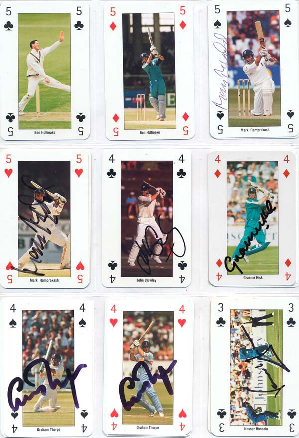 Collectable Cards 1999 World Cup England 