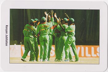 Collectable Cards 1999 World Cup England 