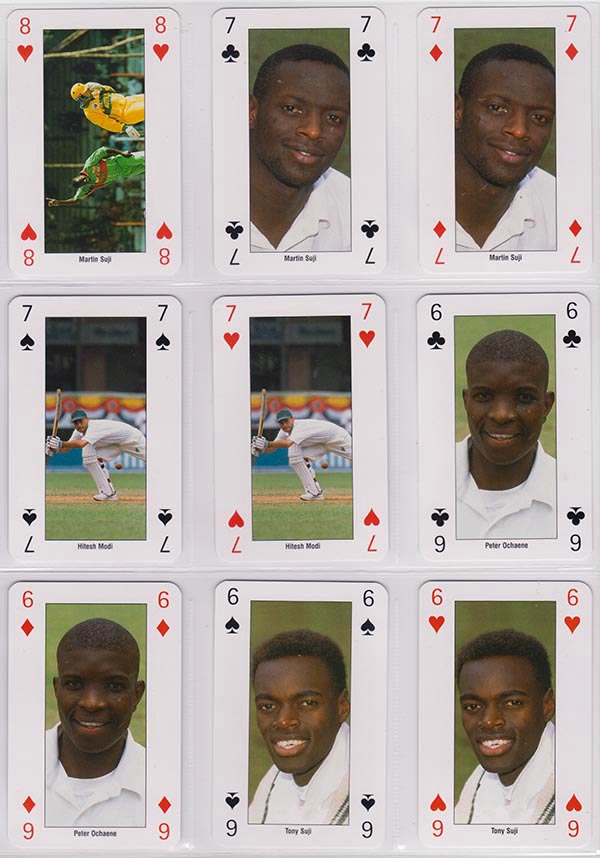 Collectable Cards 1999 World Cup England 