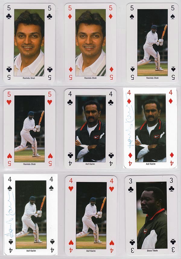 Collectable Cards 1999 World Cup England 