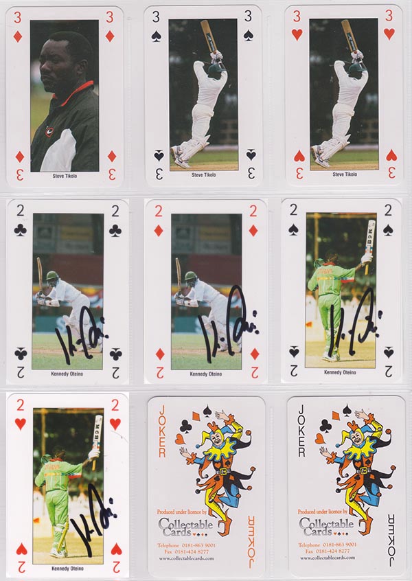 Collectable Cards 1999 World Cup England 
