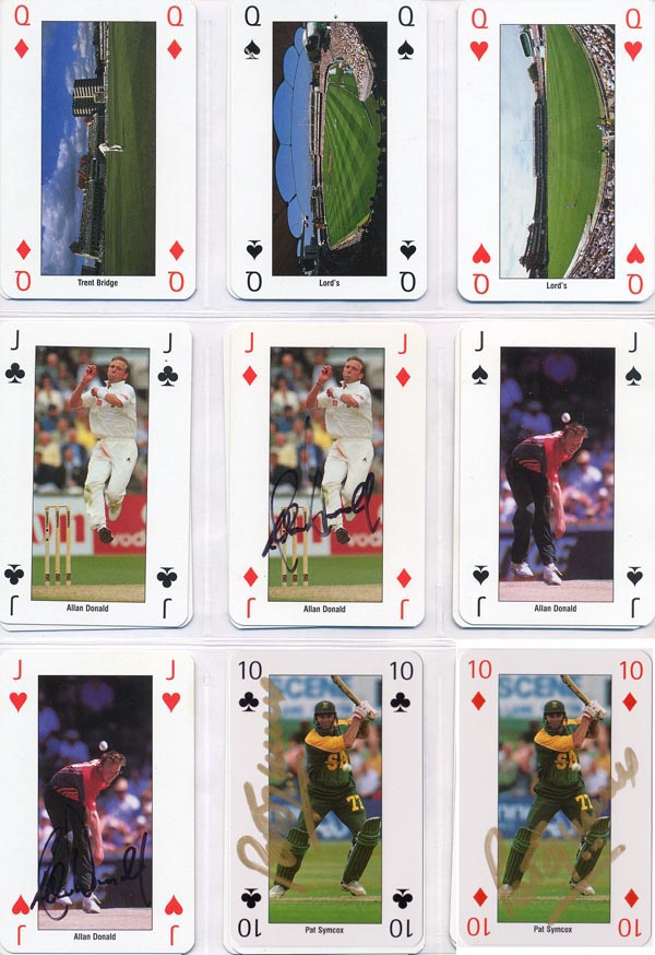 Collectable Cards 1999 World Cup England 