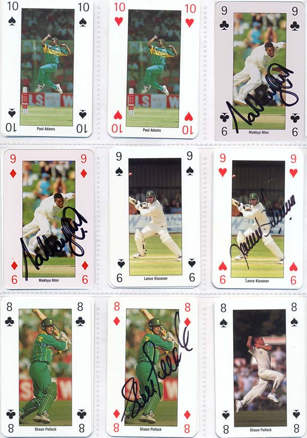 Collectable Cards 1999 World Cup England 